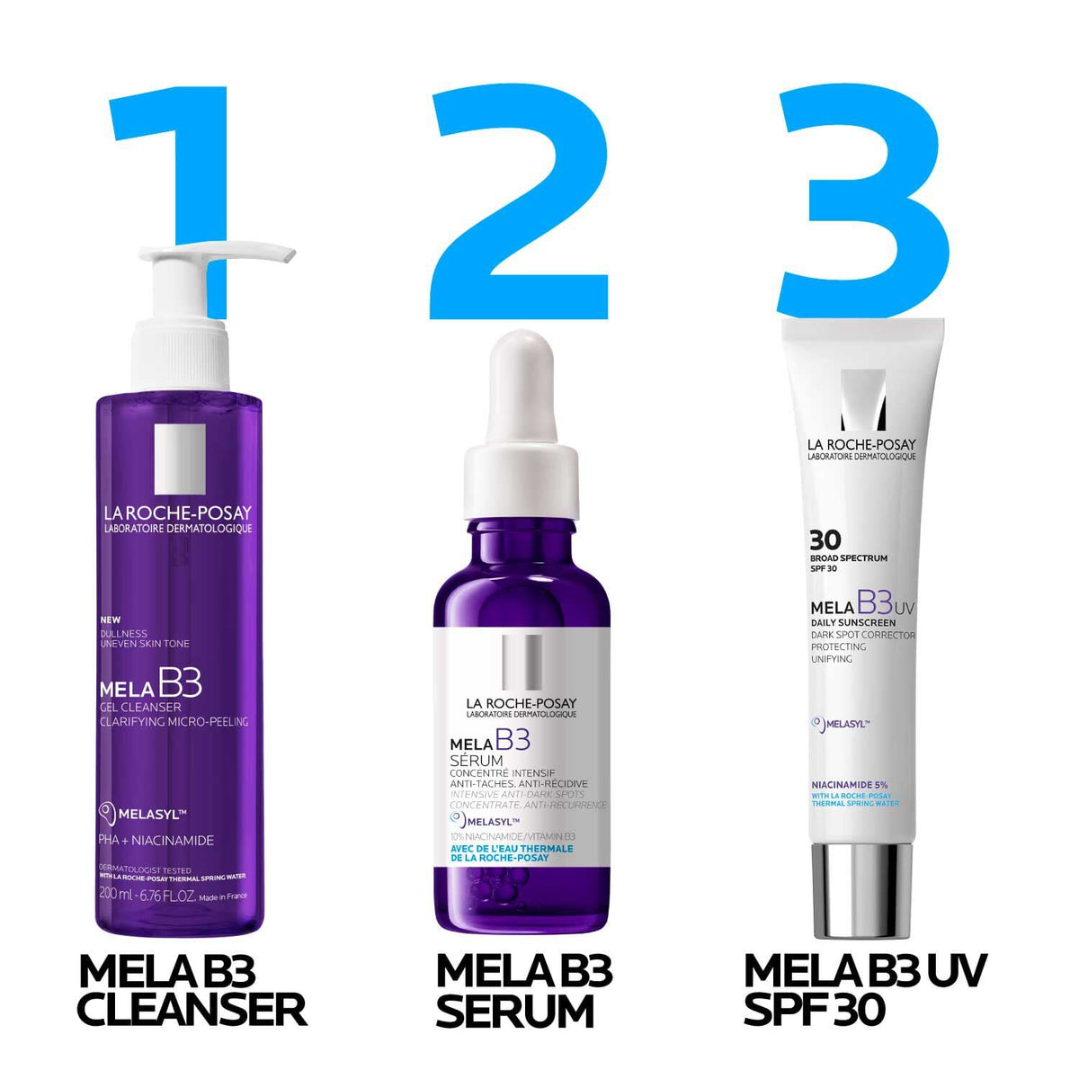Mela B3 Facial Gel Cleanser With Melasyl™ + Niacinamide
