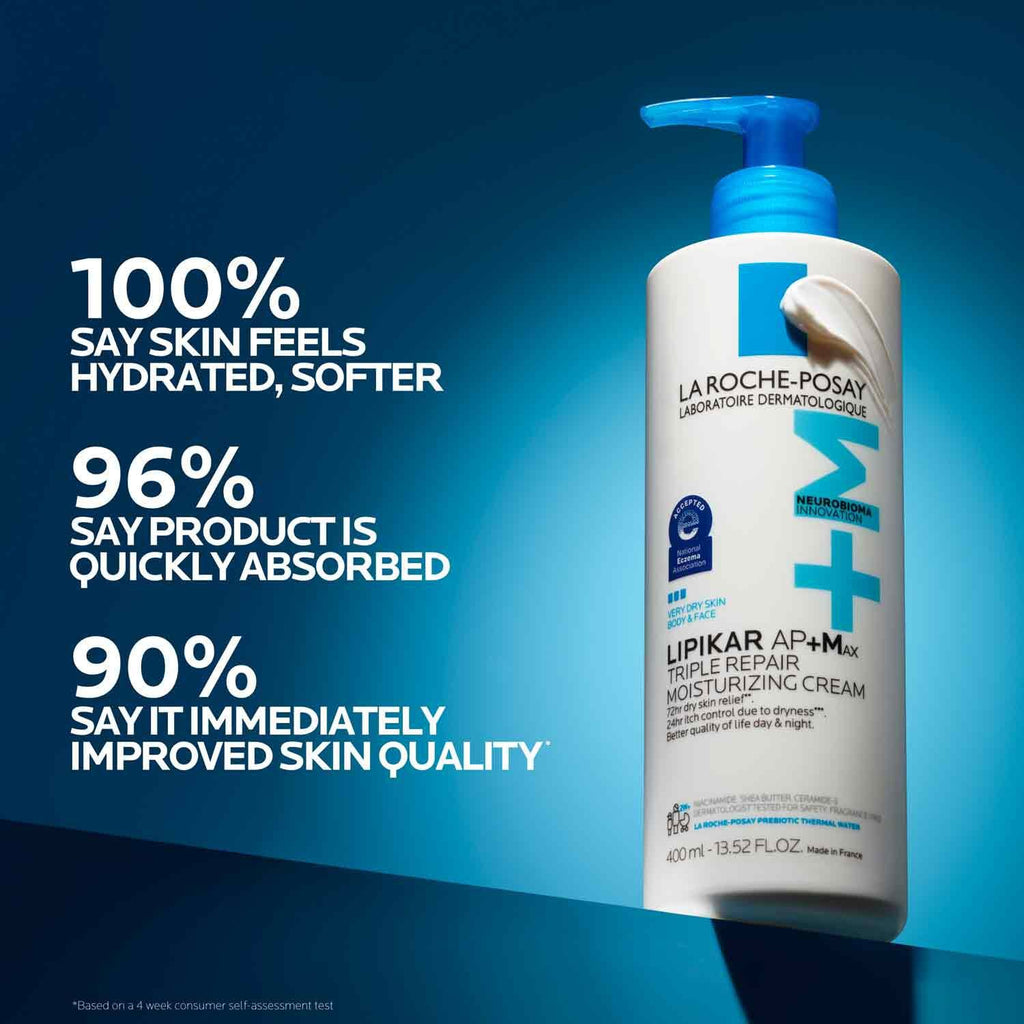 Lipikar AP+ Cleansing Oil & AP+M Moisturizing Cream Set